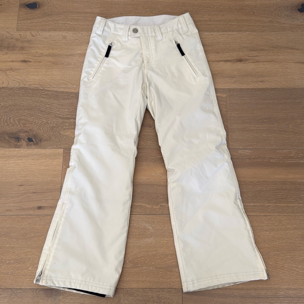 Bogner kids white cream ski snow pants size 128-134 (8-9 years)